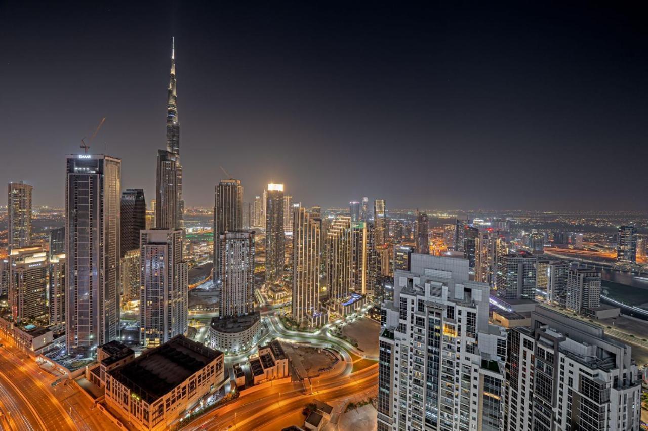 Paramount Midtown Deluxe 1 Bedroom Apartment With Full Burj-Khalifa View Dubai Exterior photo